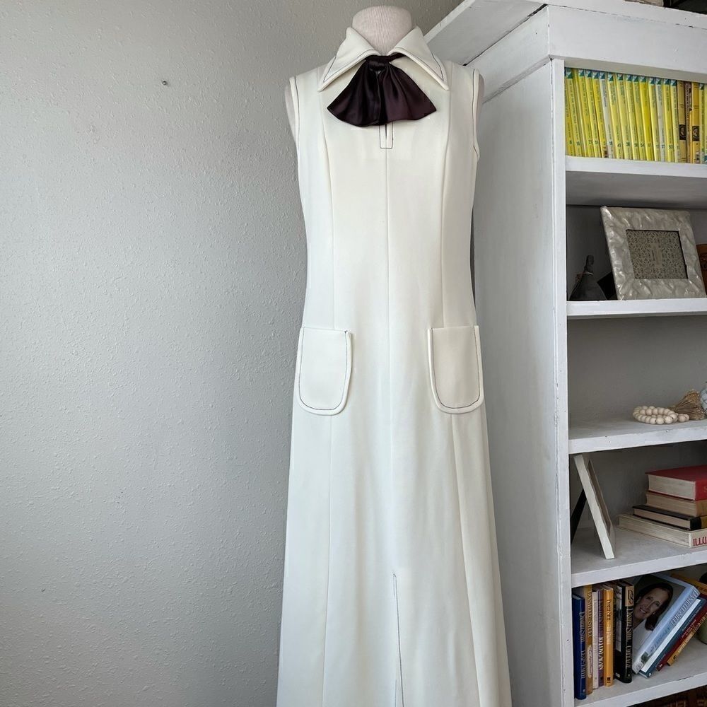 Vintage Fred Rothchild Maxi Dress Size 12 EUC